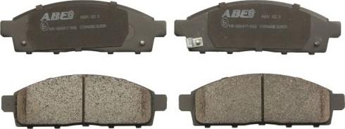 ABE C15046ABE - Brake Pad Set, disc brake autospares.lv