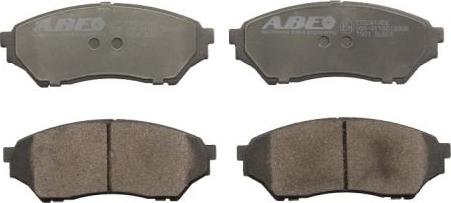 ABE C15041ABE - Brake Pad Set, disc brake autospares.lv