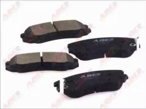 ABE C10513ABE - Brake Pad Set, disc brake autospares.lv