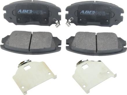 ABE C10517ABE - Brake Pad Set, disc brake autospares.lv