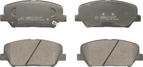 ABE C10531ABE - Brake Pad Set, disc brake autospares.lv