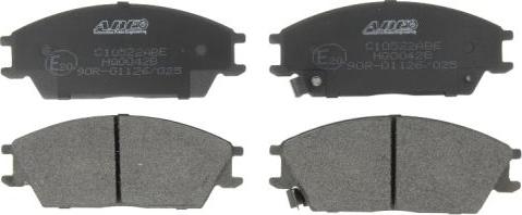 ABE C10522ABE - Brake Pad Set, disc brake autospares.lv