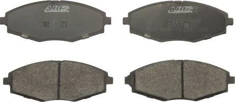 ABE C10007ABE - Brake Pad Set, disc brake autospares.lv