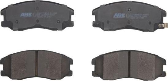 ABE C10020ABE-P - Brake Pad Set, disc brake autospares.lv