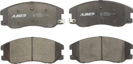 ABE C10020ABE - Brake Pad Set, disc brake autospares.lv