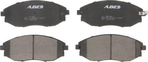 ABE C10021ABE - Brake Pad Set, disc brake autospares.lv