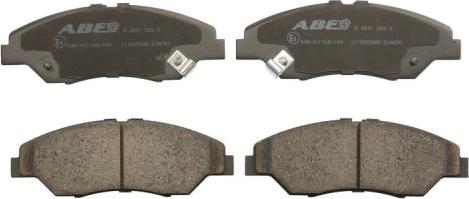 ABE C10305ABE - Brake Pad Set, disc brake autospares.lv