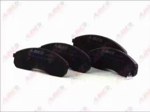 ABE C10318ABE - Brake Pad Set, disc brake autospares.lv