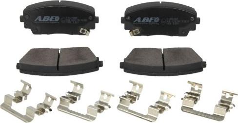 ABE C10334ABE - Brake Pad Set, disc brake autospares.lv