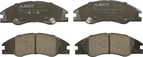 ABE C10322ABE - Brake Pad Set, disc brake autospares.lv