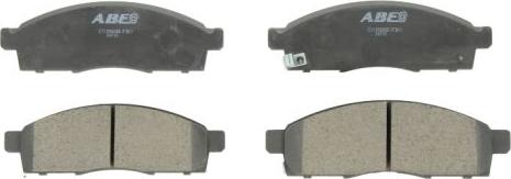 ABE C11098ABE - Brake Pad Set, disc brake autospares.lv