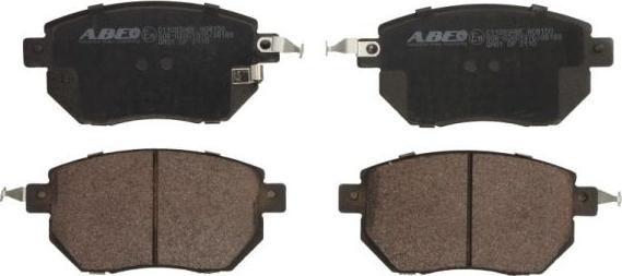 ABE C11093ABE - Brake Pad Set, disc brake autospares.lv