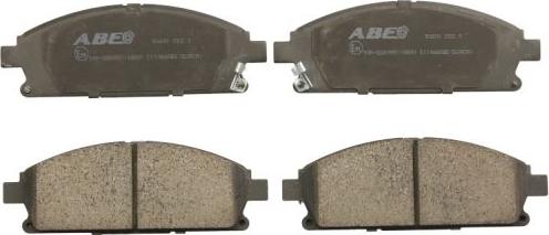 ABE C11066ABE - Brake Pad Set, disc brake autospares.lv