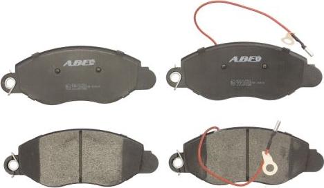 ABE C11087ABE - Brake Pad Set, disc brake autospares.lv