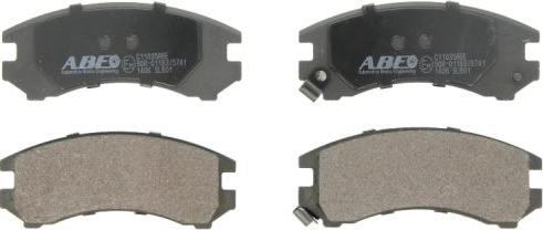 ABE C11035ABE - Brake Pad Set, disc brake autospares.lv