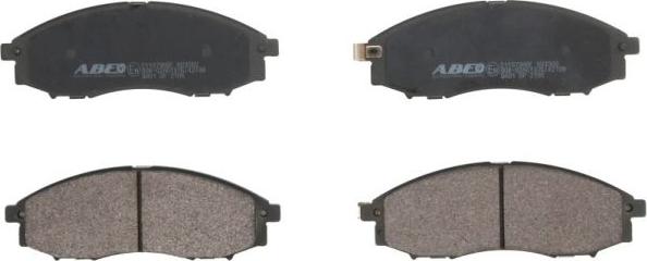 ABE C11079ABE - Brake Pad Set, disc brake autospares.lv