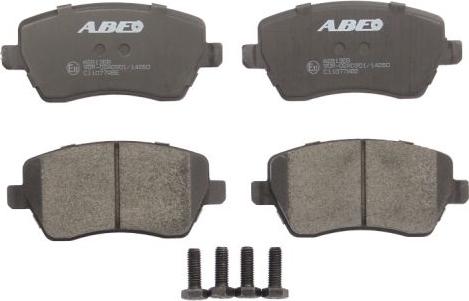 ABE C11077ABE - Brake Pad Set, disc brake autospares.lv