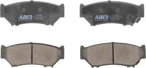 ABE C18009ABE - Brake Pad Set, disc brake autospares.lv
