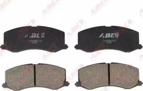 ABE C18007ABE - Brake Pad Set, disc brake autospares.lv