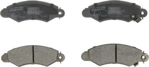 ABE C18012ABE - Brake Pad Set, disc brake autospares.lv