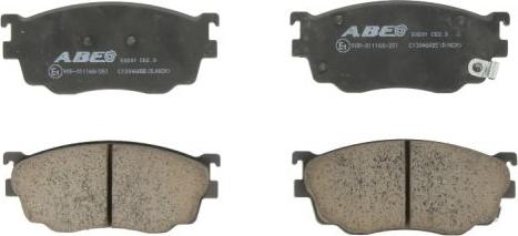 ABE C13046ABE - Brake Pad Set, disc brake autospares.lv