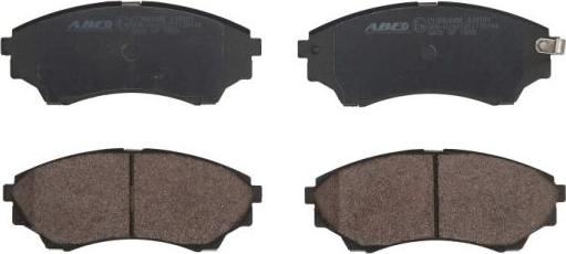 ABE C13064ABE - Brake Pad Set, disc brake autospares.lv