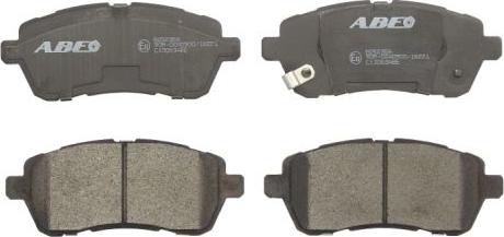 ABE C13063ABE - Brake Pad Set, disc brake autospares.lv