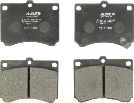 ABE C13035ABE - Brake Pad Set, disc brake autospares.lv