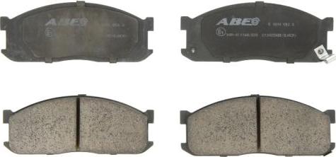 ABE C13025ABE - Brake Pad Set, disc brake autospares.lv