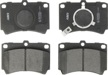 ABE C13026ABE - Brake Pad Set, disc brake autospares.lv