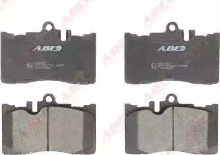 ABE C12098ABE - Brake Pad Set, disc brake autospares.lv