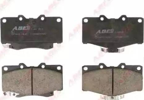 ABE C12054ABE - Brake Pad Set, disc brake autospares.lv