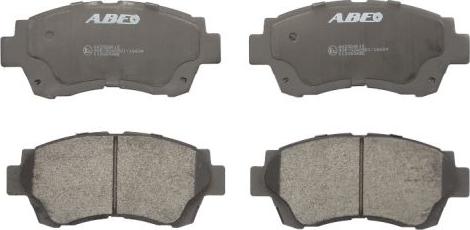 ABE C12060ABE - Brake Pad Set, disc brake autospares.lv