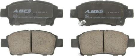 ABE C12084ABE - Brake Pad Set, disc brake autospares.lv