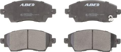 ABE C12085ABE - Brake Pad Set, disc brake autospares.lv