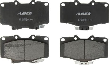 ABE C12071ABE - Brake Pad Set, disc brake autospares.lv
