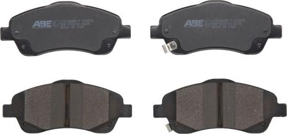 ABE C12106ABE-P - Brake Pad Set, disc brake autospares.lv