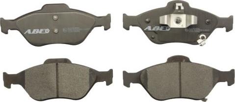 ABE C12118ABE - Brake Pad Set, disc brake autospares.lv