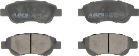 ABE C12112ABE - Brake Pad Set, disc brake autospares.lv