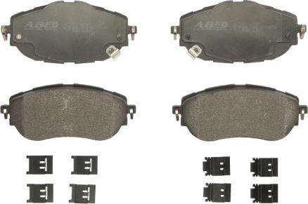 ABE C12139ABE - Brake Pad Set, disc brake autospares.lv