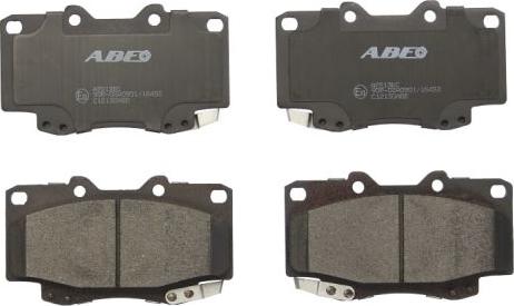 ABE C12130ABE - Brake Pad Set, disc brake autospares.lv