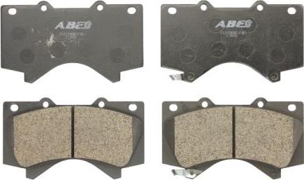 ABE C12129ABE - Brake Pad Set, disc brake autospares.lv