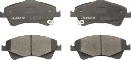 ABE C12123ABE - Brake Pad Set, disc brake autospares.lv