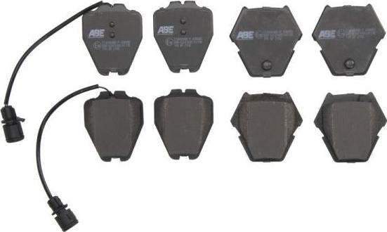 ABE C1A049ABE-P - Brake Pad Set, disc brake autospares.lv