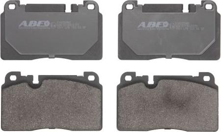 ABE C1A055ABE - Brake Pad Set, disc brake autospares.lv