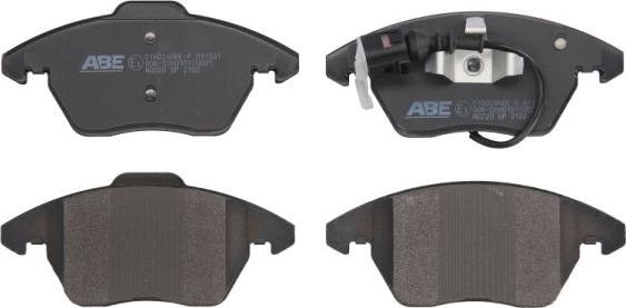 ABE C1A024ABE-P - Brake Pad Set, disc brake autospares.lv