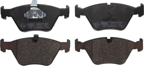 ABE C1B009ABE - Brake Pad Set, disc brake autospares.lv