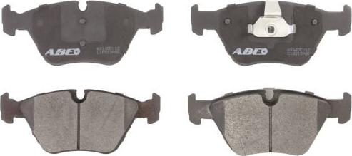 ABE C1B019ABE - Brake Pad Set, disc brake autospares.lv