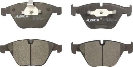 ABE C1B014ABE - Brake Pad Set, disc brake autospares.lv