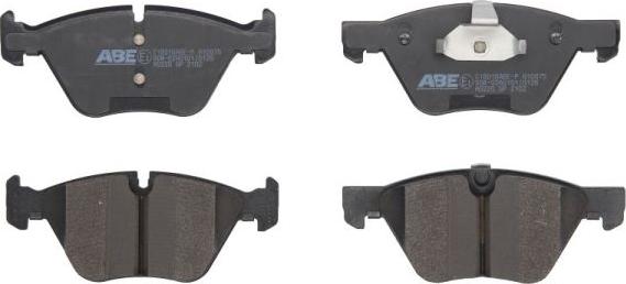 ABE C1B016ABE-P - Brake Pad Set, disc brake autospares.lv